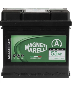 Magneti marelli batteria per auto start&stop 55ah 12v 500a en1 per cassetta l01